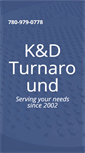 Mobile Screenshot of kanddturnaround.com
